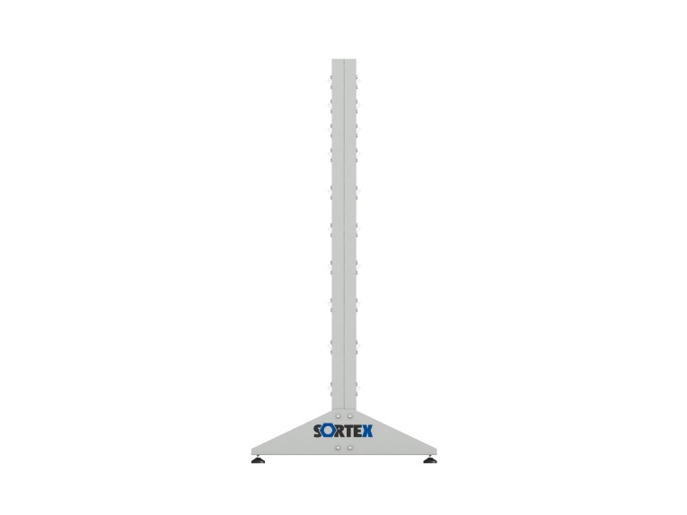 Стеллаж для пластиковых лотков SORTEX двухсторонний 1800x1000x800.01 купить в Архангельске Стеллаж для пластиковых лотков SORTEX двухсторонний 1800x1000x800.01 купить в Архангельске