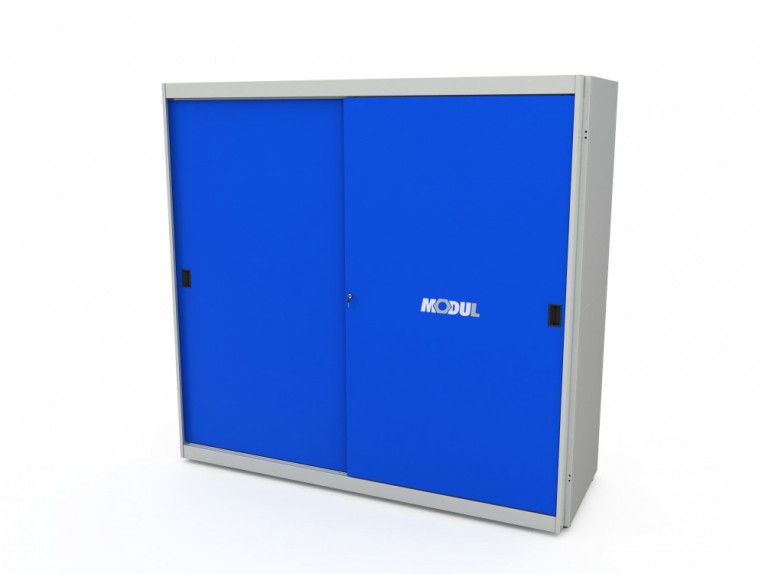 Корпус шкафа для инструментов MODUL XXL с раздвижными дверями сплошными купить в Архангельске