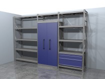 Стеллажная система хранения №3 Гараж Стеллажная система хранения №3 Гараж