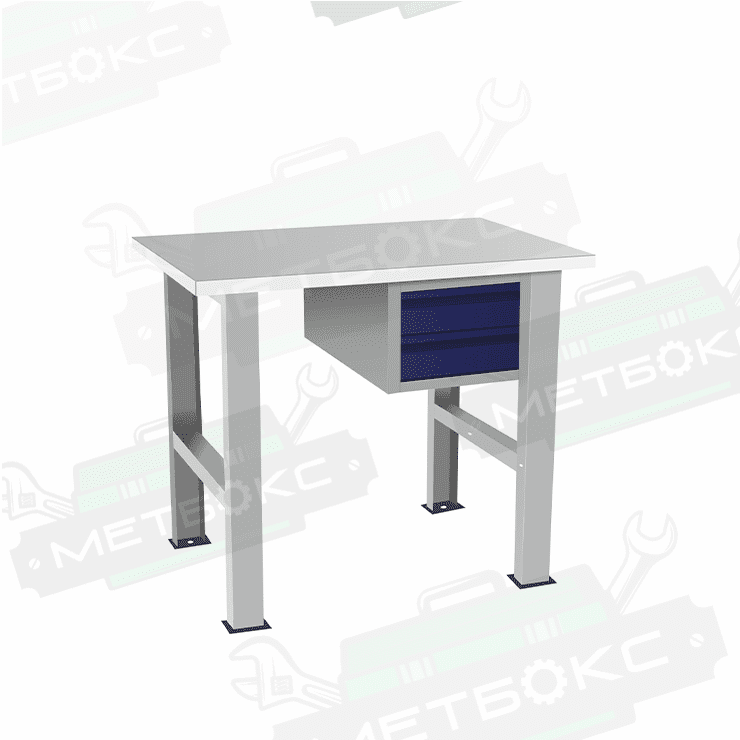 Верстак бестумбовый с подвесным ящиком ВП-Э купить в Архангельске Верстак бестумбовый с подвесным ящиком ВП-Э купить в Архангельске