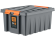 Контейнер особопрочный Rox Box PRO 16 (415х300х190 мм с крышкой и клипсами, антрацит) купить в Архангельске