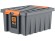 Контейнер особопрочный Rox Box PRO 16 (415х300х190 мм с крышкой и клипсами, антрацит) купить в Архангельске