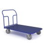 Тележка платформенная ТП 10 (г/п 550 кг, 1800x800 мм, колеса серая резина 200 мм) Тележка платформенная ТП 10 (г/п 550 кг, 1800x800 мм, колеса серая резина 200 мм)
