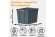 Контейнер особопрочный Rox Box PRO 50 (500х390х390 мм с крышкой и клипсами, на роликах, антрацит) купить в Архангельске