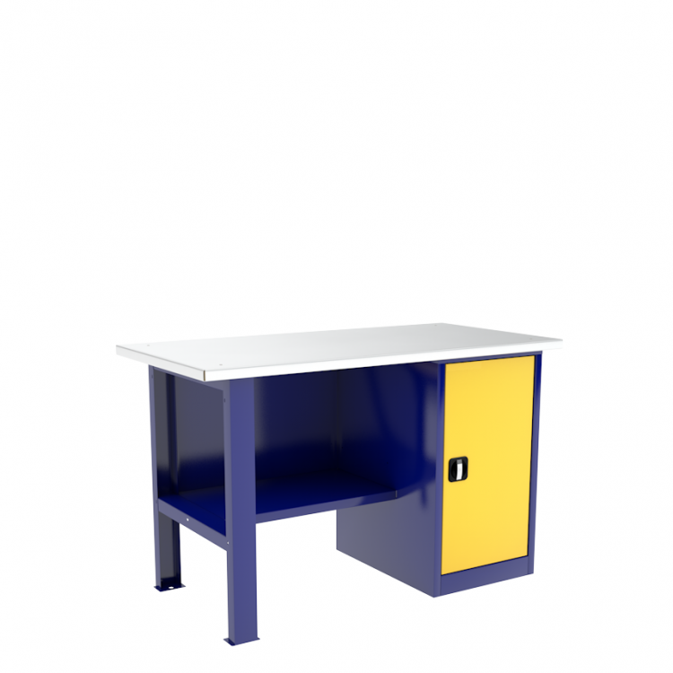 Однотумбовый слесарный верстак ВП-2/1,2 купить в Архангельске Однотумбовый слесарный верстак ВП-2/1,2 купить в Архангельске