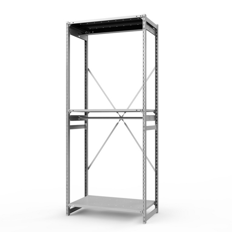 Стеллаж металлический ТСУ Универсал, 2500х1060х500 мм.Штанги: 2шт. Полки: металл усил. перф. 3 шт. купить в Архангельске Стеллаж металлический ТСУ Универсал, 2500х1060х500 мм.Штанги: 2шт. Полки: металл усил. перф. 3 шт. купить в Архангельске