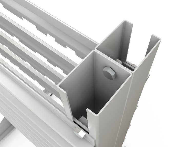 Стеллаж для пластиковых лотков SORTEX односторонний 1800x1000x450.04 купить в Архангельске Стеллаж для пластиковых лотков SORTEX односторонний 1800x1000x450.04 купить в Архангельске