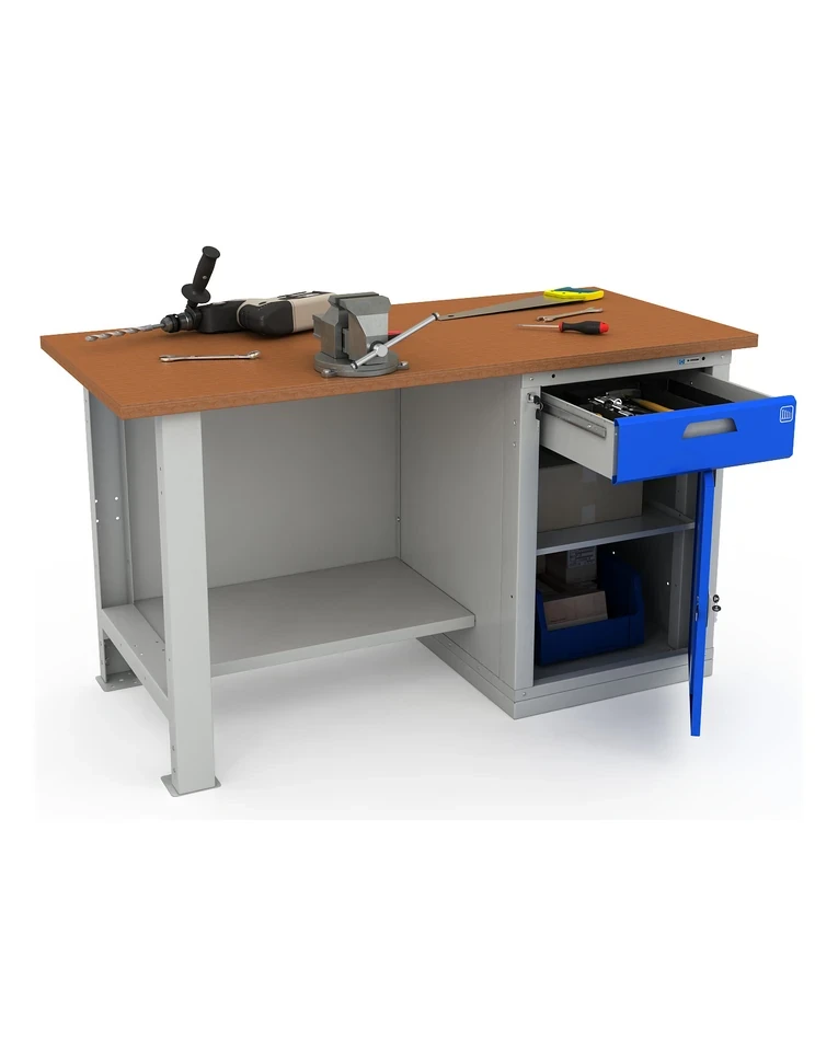 Верстак однотумбовый WOKER PRO 1002.1500 купить в Архангельске
