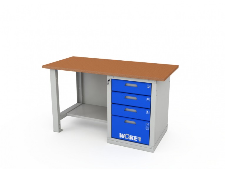 Верстак однотумбовый WOKER PRO 1004.1500 купить в Архангельске