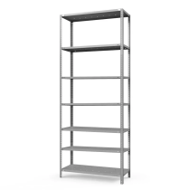 Стеллаж ТС Лайт с перф. полками 1500х1000х500 7 полок Стеллаж ТС Лайт с перф. полками 1500х1000х500 7 полок