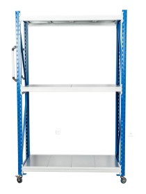 Стеллаж мобильный БиКом СТ-4 200x210x80 3 полки Стеллаж мобильный БиКом СТ-4 200x210x80 3 полки