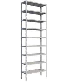 Стеллаж MS Strong 2750х1200х400 9 полок
