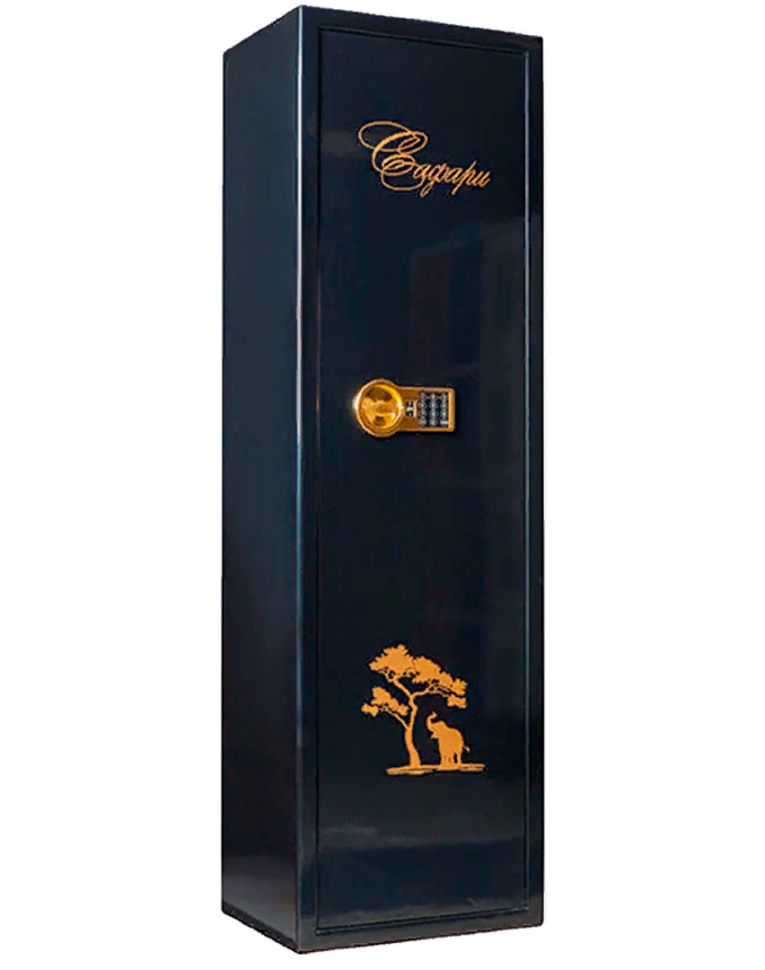 Оружейный сейф Сафари EL GOLD (черный) купить в Архангельске Оружейный сейф Сафари EL GOLD (черный) купить в Архангельске