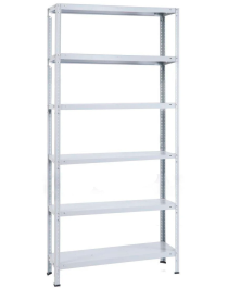 Стеллаж металлический Титан МС-750 2000x700x300 6 полок Стеллаж металлический Титан МС-750 2000x700x300 6 полок