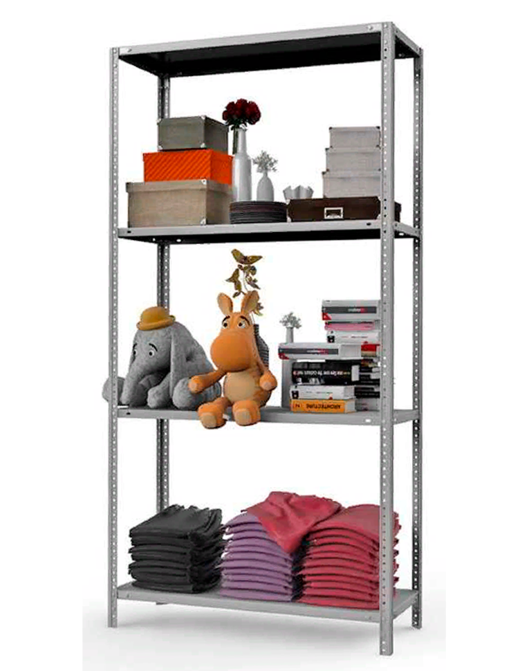 Стеллаж MS Strong 1850х1200х300 4 полки купить в Архангельске